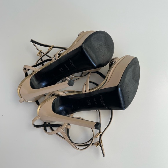 Auth SAINT LAURENT Leather Heels - Picture 8 of 10